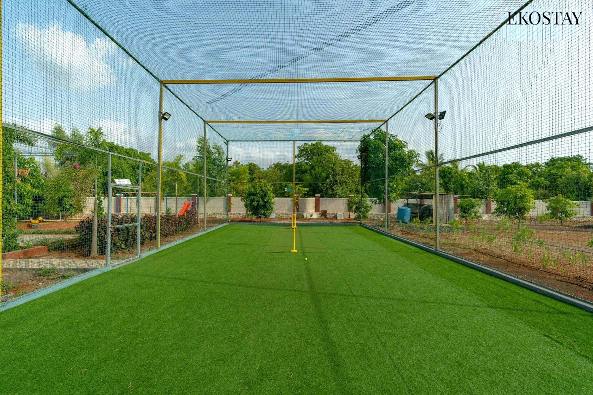 Ekostay Gold Palm Estate I Cricket Turf I Rain Dance I 2 Acre Property Karjat Exterior foto